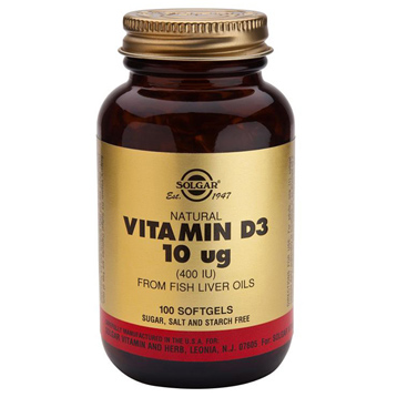 Vitamin D3 Softgels 40ug